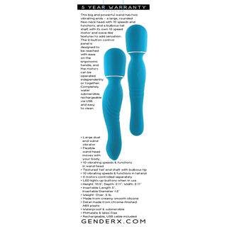 Double the Fun Dual End Vibrating Wand