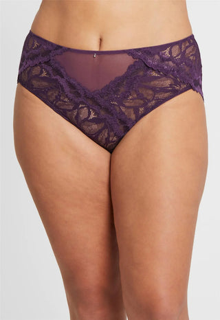 Royale Lace Brief - Pinot