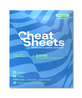 Swim Sea Spray Cheat Sheets