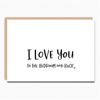 To the Bedroom Card