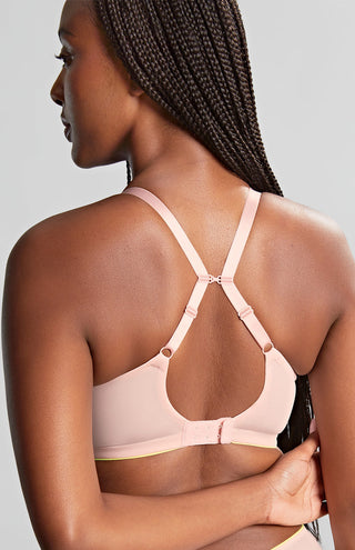 Faith Plunge Bra Blush Pink