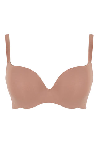 365 Seamless Plunge Bra Honey