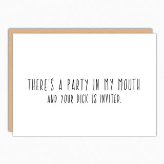Party in My Mouth Card