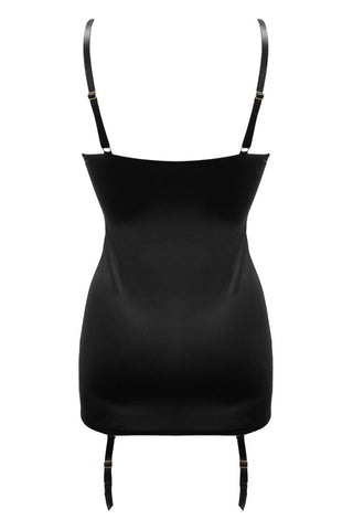 Inhibition Cami Suspender Dress Black/Red