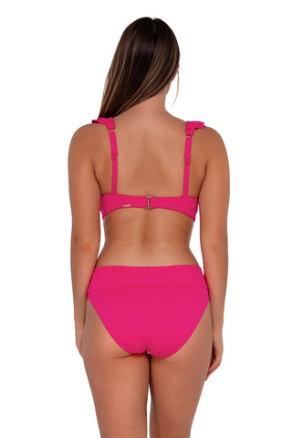 Willa Wireless Swim Top Begonia Sandbar