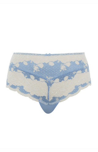 Clara Deep Brief Dusky Blue