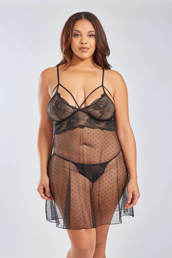 Everly Babydoll Black