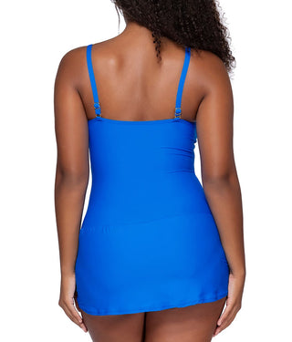 Sienna Swim Dress Electric Blue