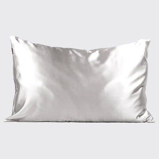 Satin Pillowcase Standard Silver