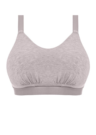 Downtime NonWired Bralette Grey Marl