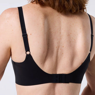 Beyond Wireless Bra Black Mesh