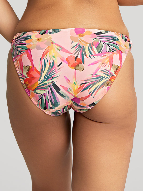 Paradise Classic Bikini Bottom in Pink Tropical