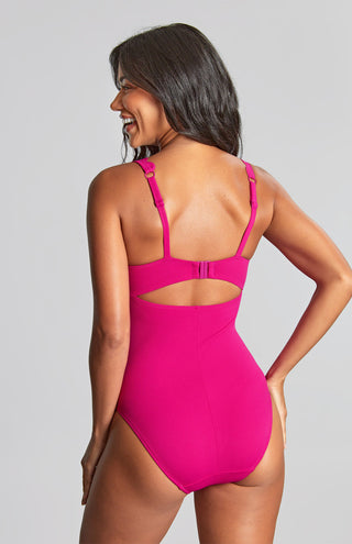 Spirit Rita Plunge Suit Magenta