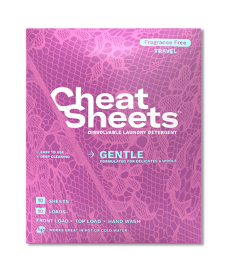Gentle Fragrance Free Cheat Sheets