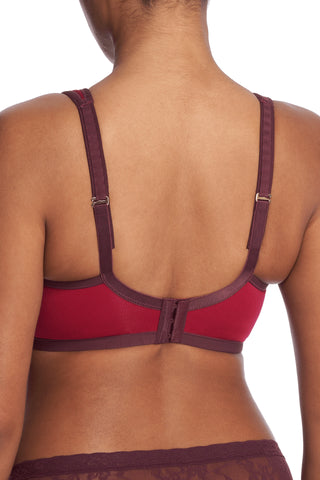 Natori Yogi Sport Crushed Velvet/Vino