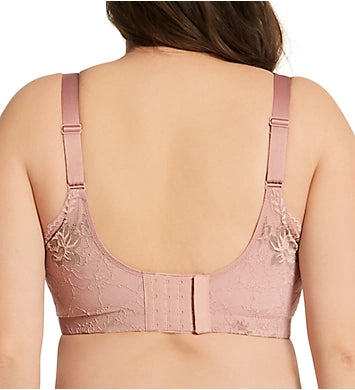 Microfiber and Lace Soft Cup Wire-free -Dusty Rose