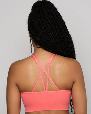 Smooth Seamless Longline Sun Kissed Coral