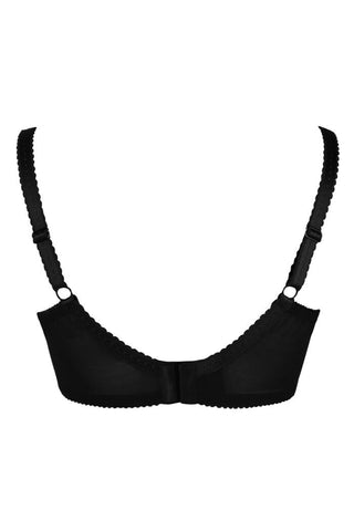 Sofia Lace Side Support Bra Black