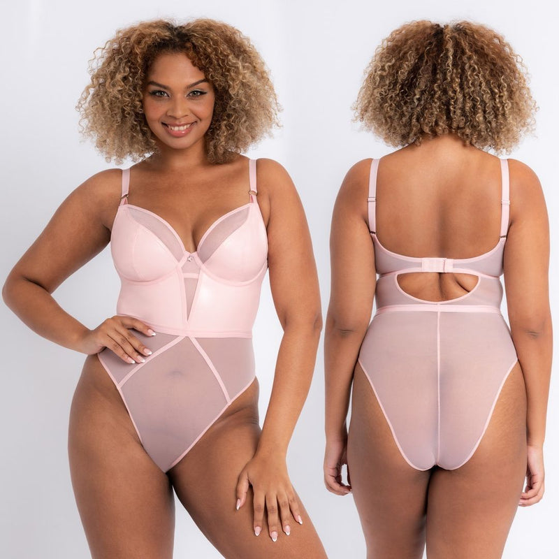 Lucky Star Plunge Body Blush Pink