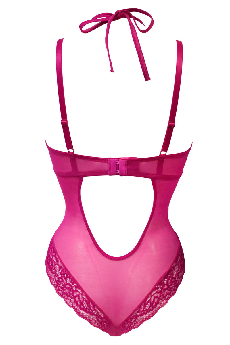 Suspense UW Bodysuit Hot Pink