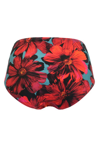 Orchid Luxe High Waist Control Brief Red