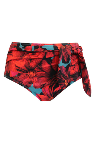 Orchid Luxe High Waist Control Brief Red