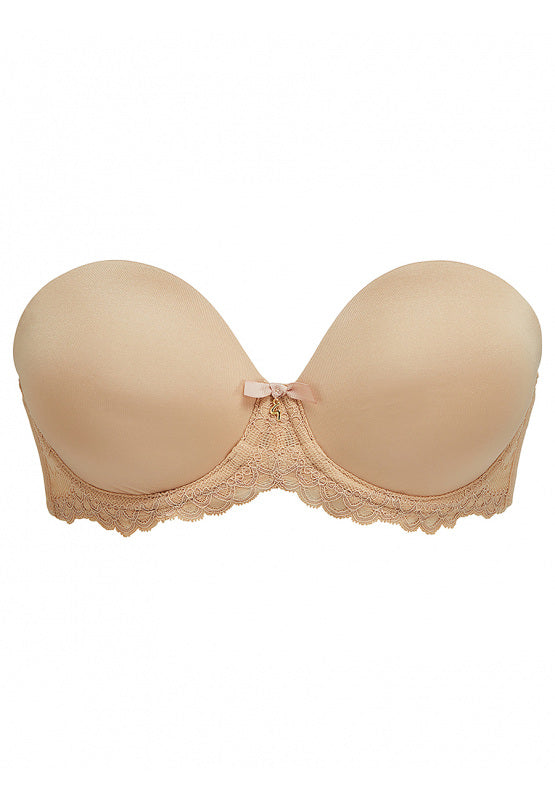 Superboost Lace Strapless Bra Nude