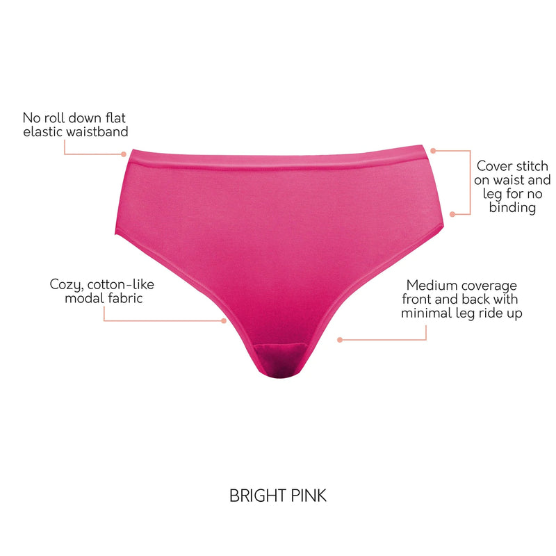 Cozy Hipster Panty Bright Pink