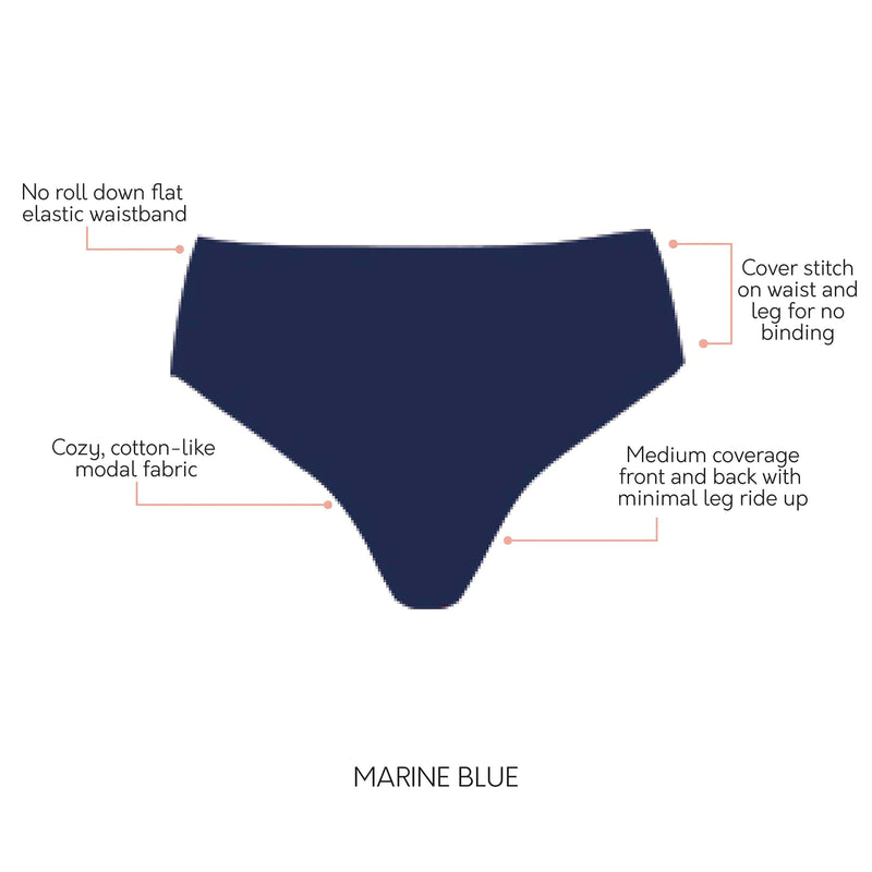 Cozy Hipster Panty Marine Blue