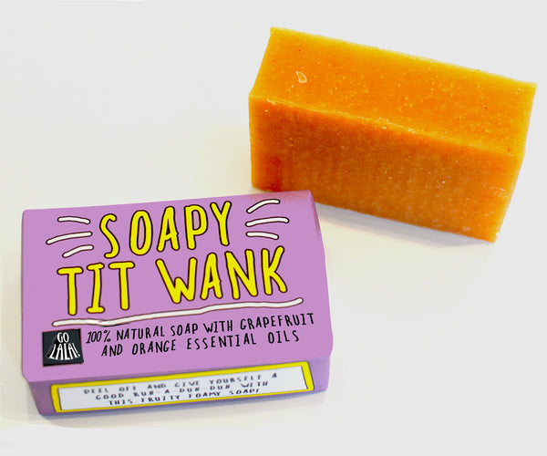 Soapy Tit Wank Soap Bar