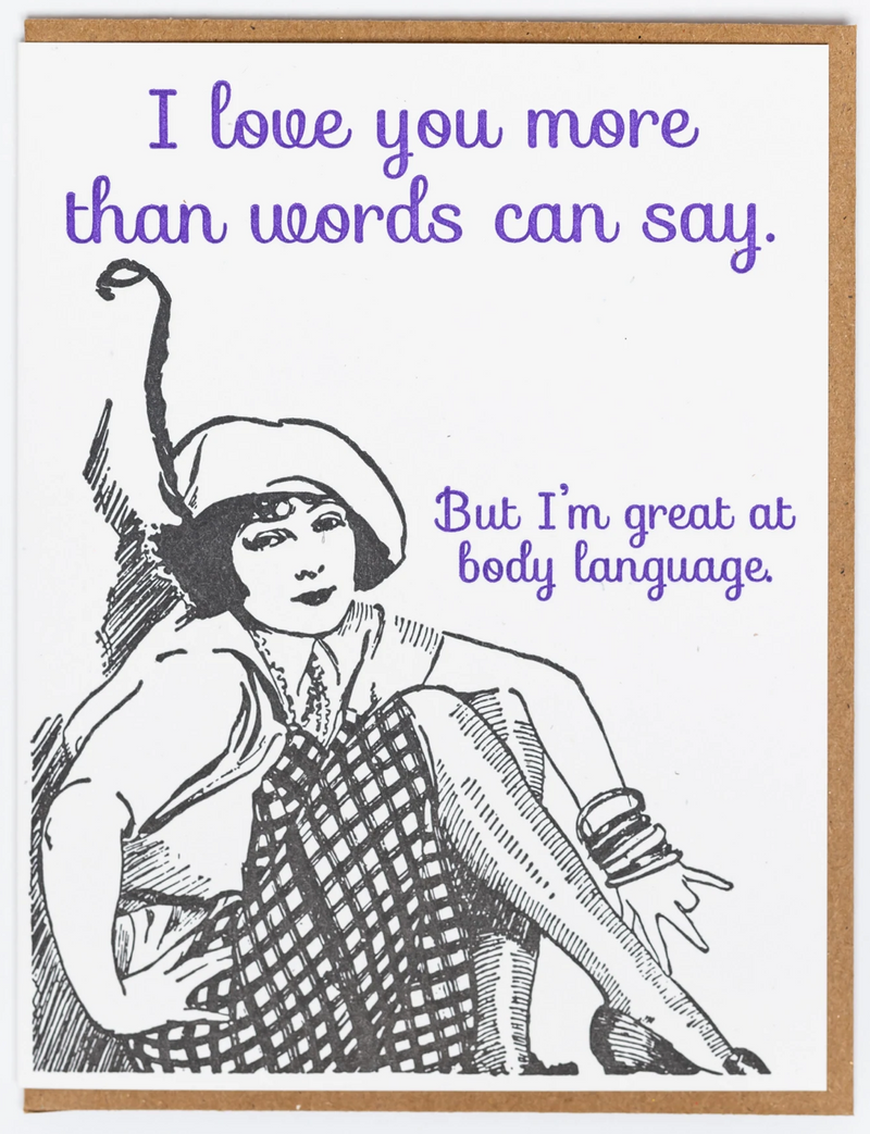 Body Language Card