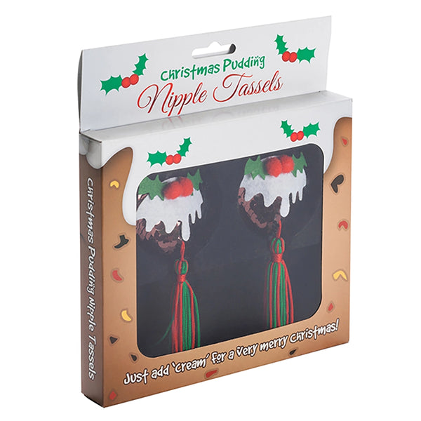 Christmas Pudding Nipple Pasties